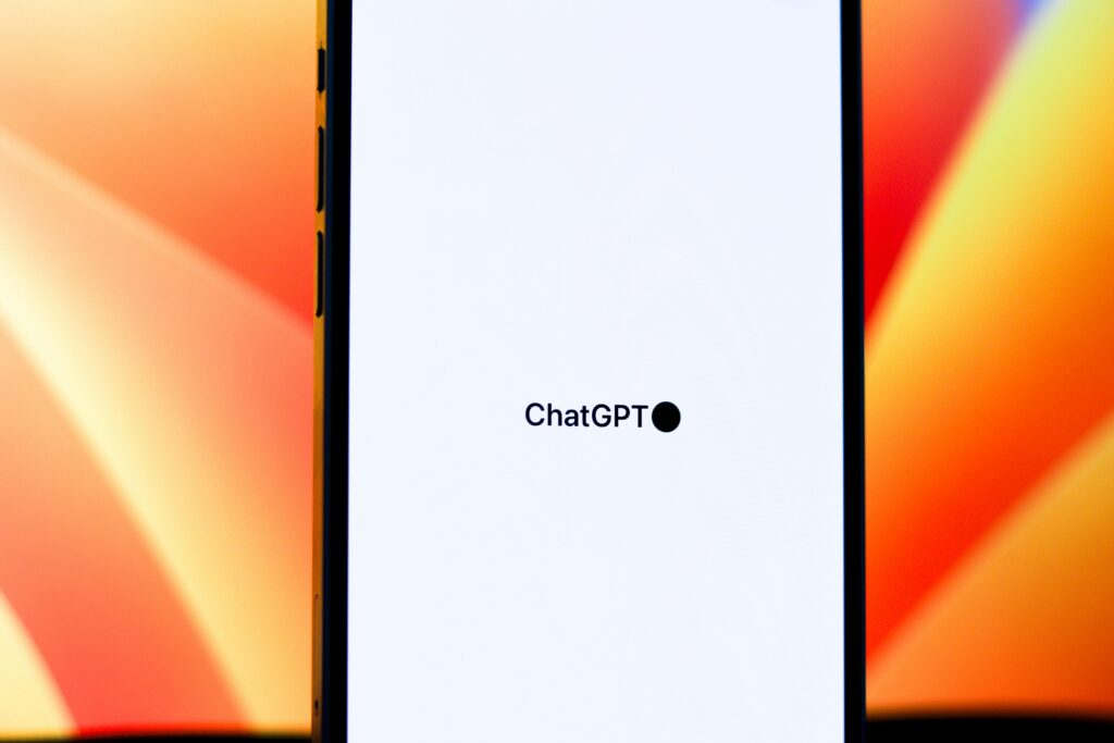 ChatGPT App auf einem Handy